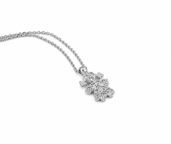 Collier IGold Femme in Or blanc Cubic Zirconia C6P1BK0145165 - C6P1BK0145165